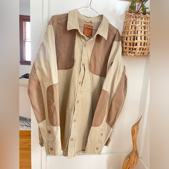 Eddie Bauer Other - Eddie Bauer Sport Shop Hunting Shirt Jacket. Size XLT. Vented Canvas Feel